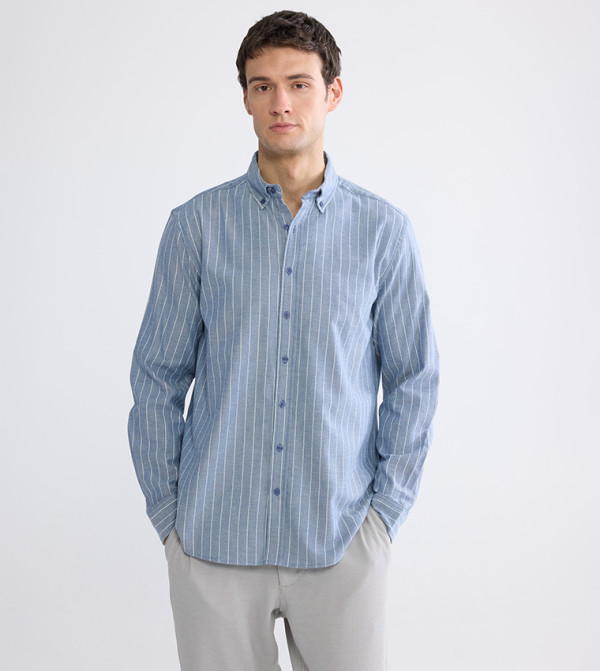 Striped Long Sleeves Casual Shirt