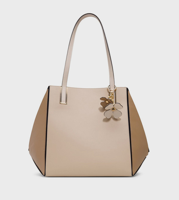 PRISMA Color Block Charmed Tote Bag