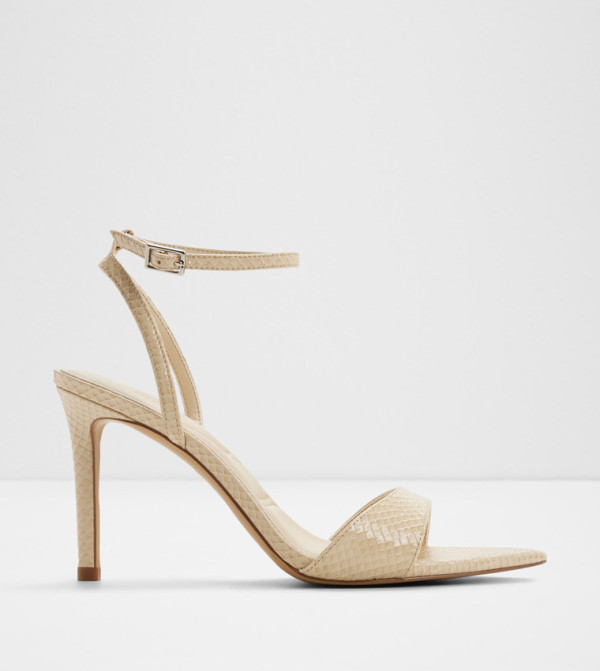 LEANDRA Ankle Strap Heel Sandals
