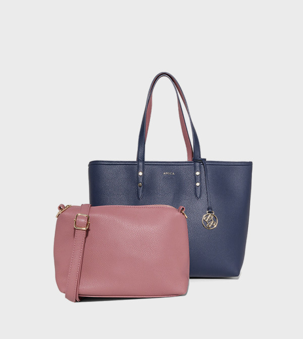 LEONIE Reversible Tote Bag Set