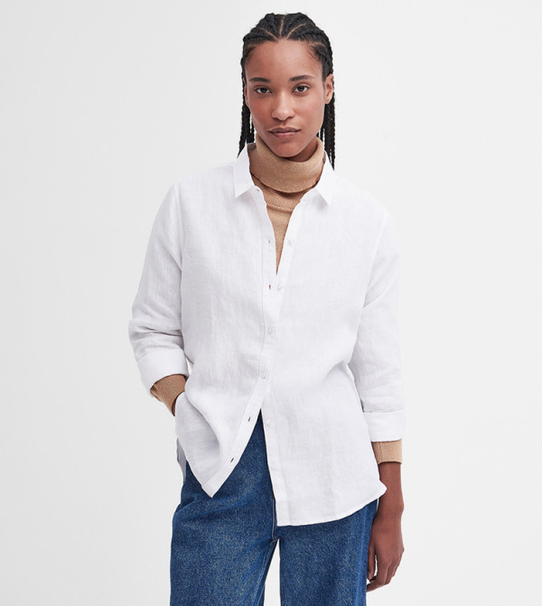 MARINE Solid Long Sleeves Shirt