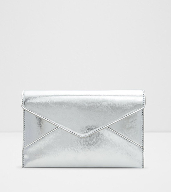 LUPINE Metallic Envelop Clutch