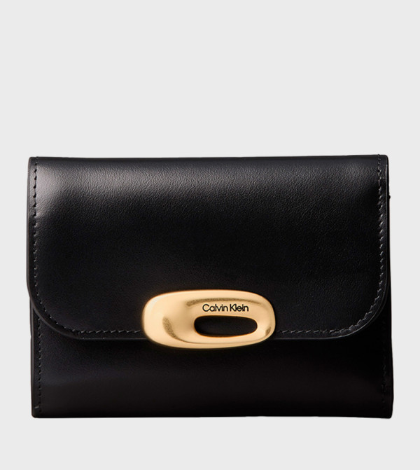 Logo Detail Tri-Fold Wallet