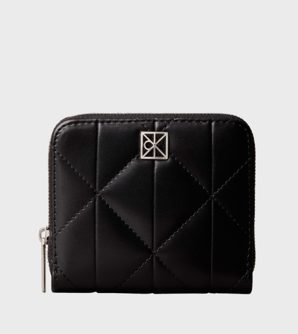 Quilted Zip-Around Wallet