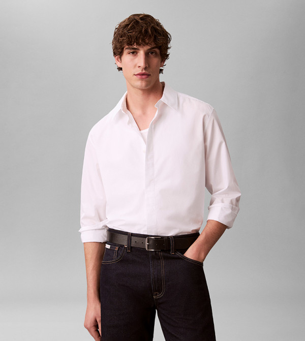 Solid Long Sleeves Shirt