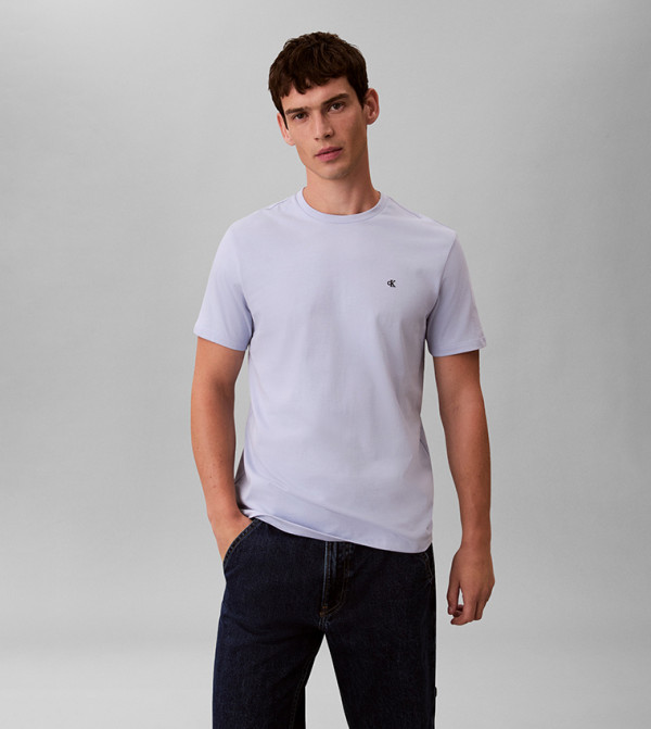 Logo Embroidered Short Sleeves T-Shirt