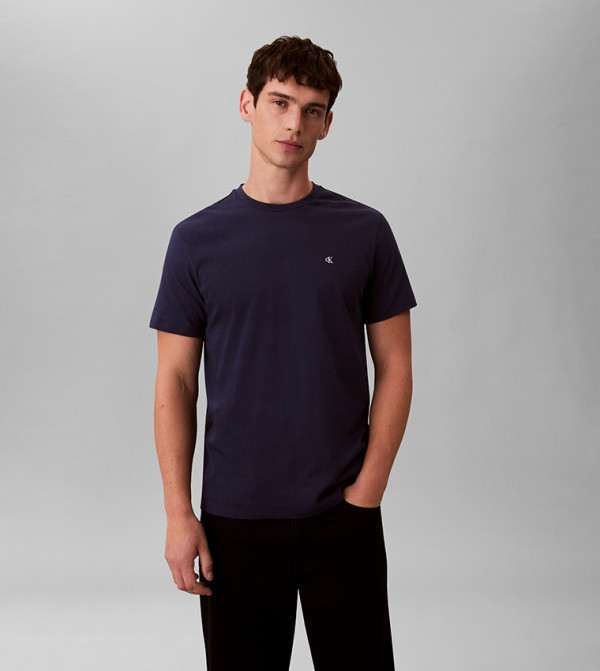 Logo Embroidered Short Sleeves T-Shirt