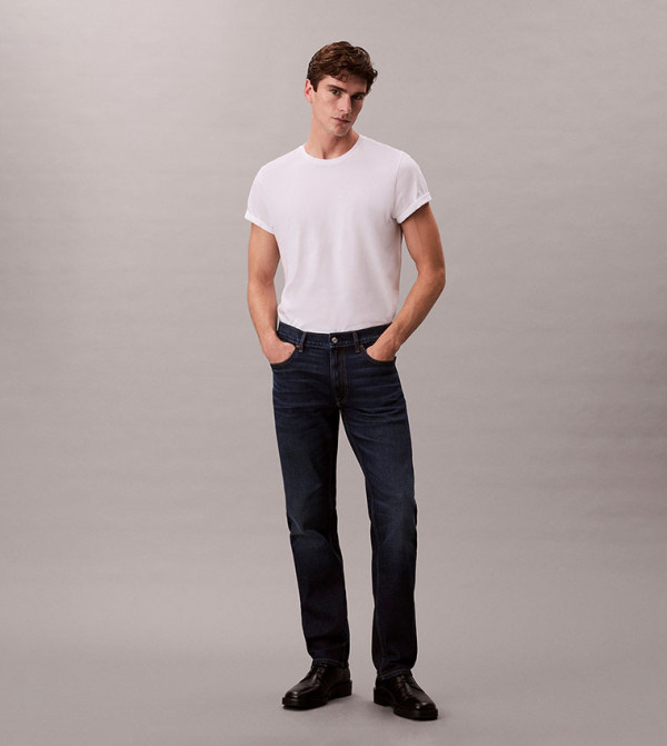 Washed Mid Rise Slim Fit Jeans