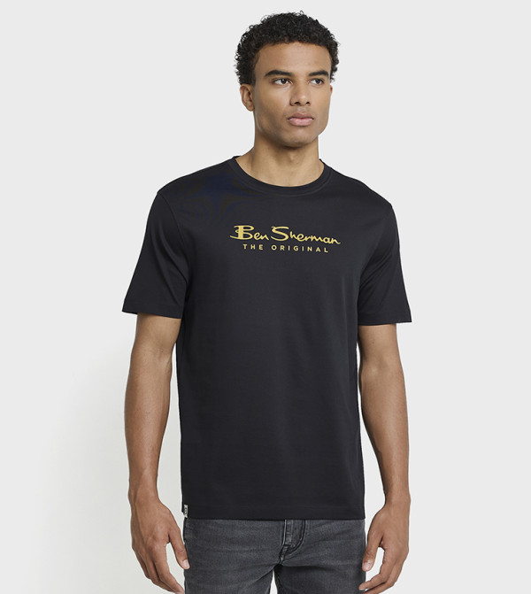 Logo Printed Crew Neck T-Shirt