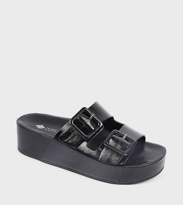 Textured Dual Strap Wedges