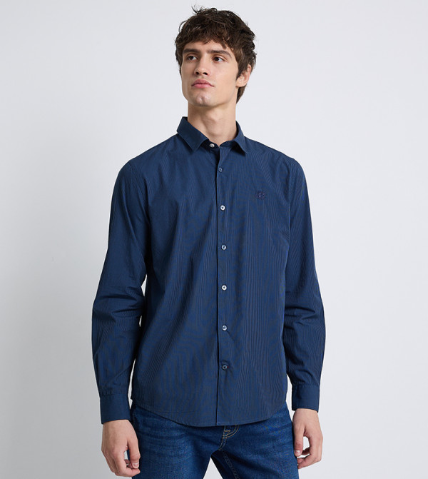Solid Long Sleeves Shirt