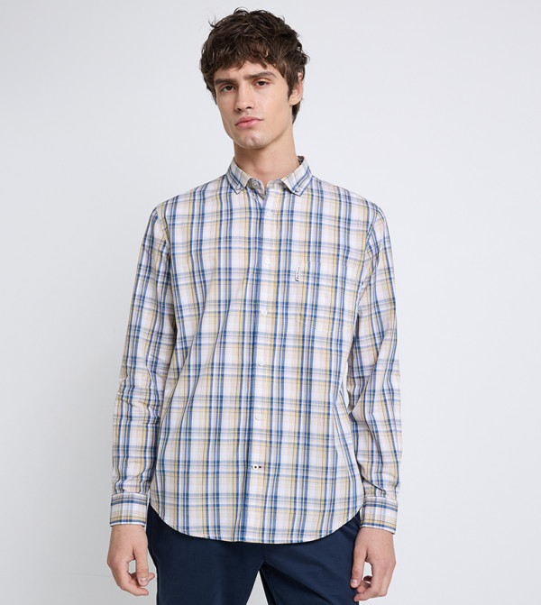 Plaid Long Sleeves Shirt