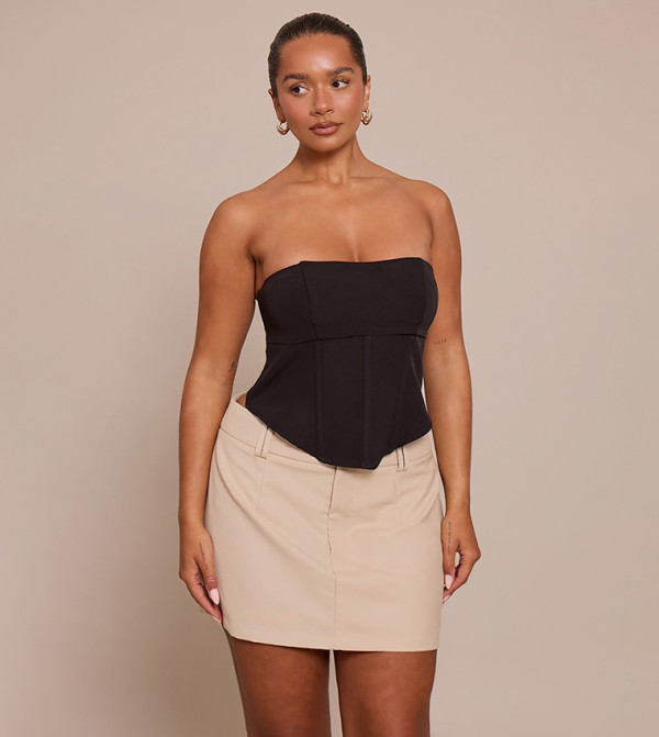 Shape Tailored Mini Skirt