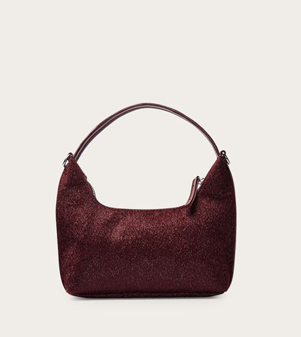 Pony Hair Angled Mini Bag