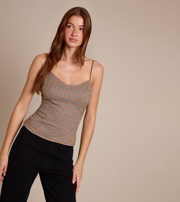 Herringbone Cami Top
