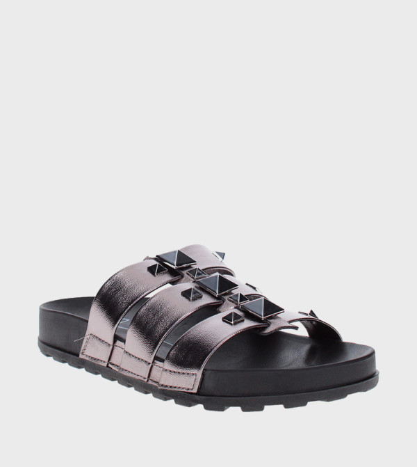 CIEL Metal Accent Flatform Sandals