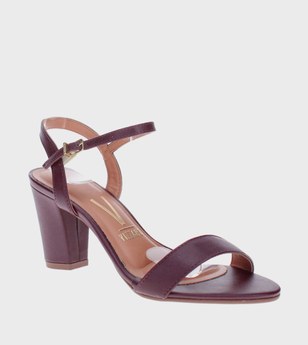 KAE Ankle Strap Block Heel Sandals