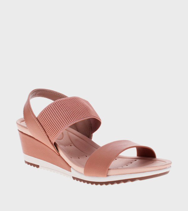 QUEST Open Toe Wedge Sandals