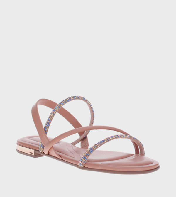 BRYN Embellished Flat Sandals