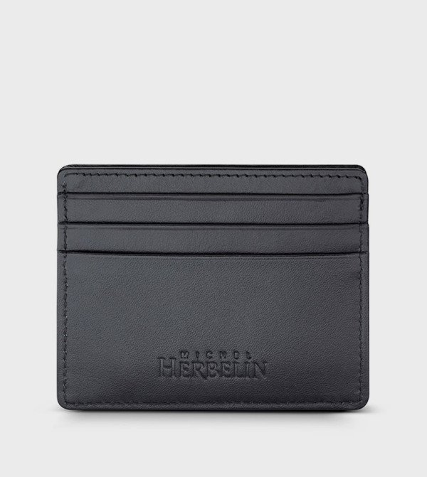 DIVERGE Textured Leather Cardholder