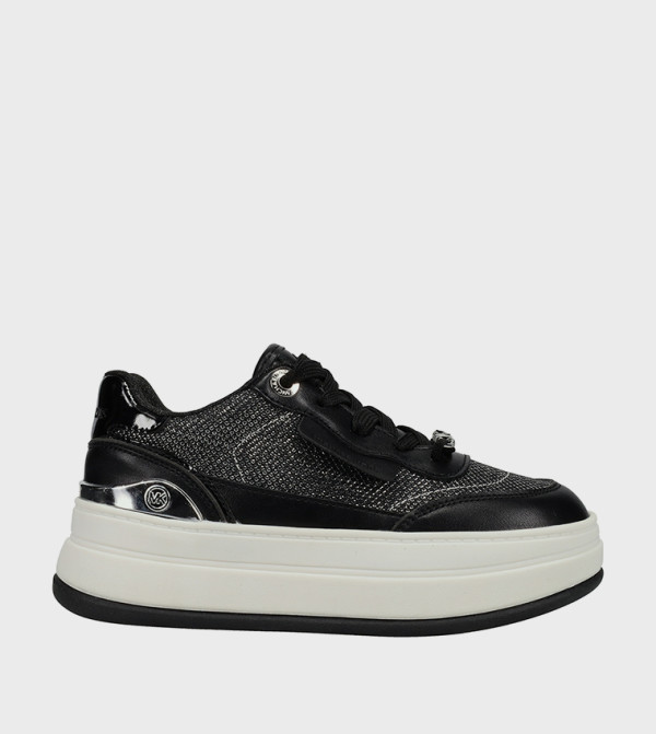 HAYES Monogram Platform Sneakers