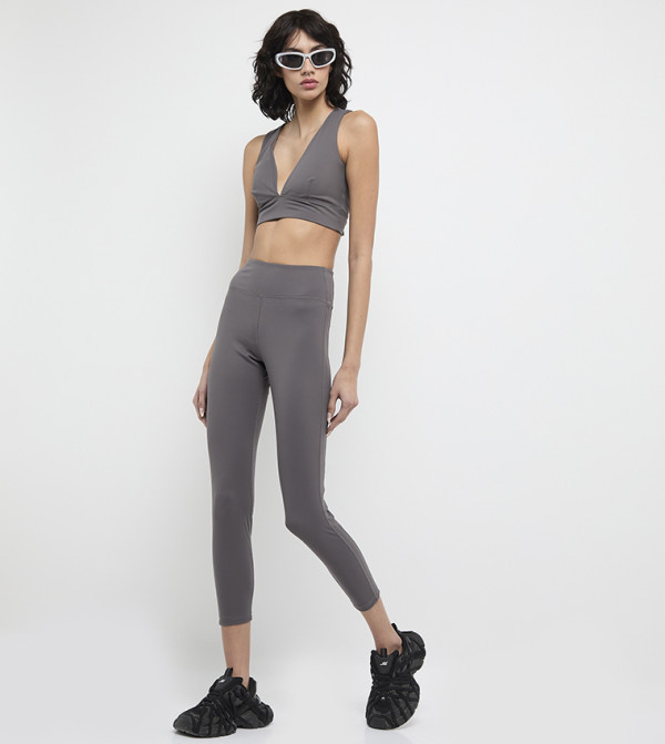 High Waist Cropped Tights