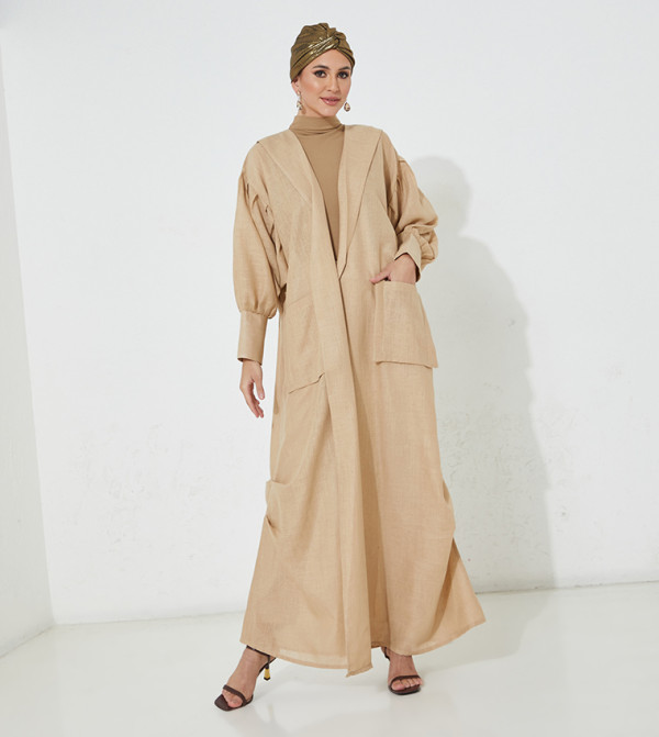 Full Sleeve Abaya with Pockets