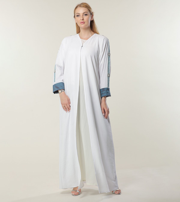 Embellished Long Sleeves Abaya