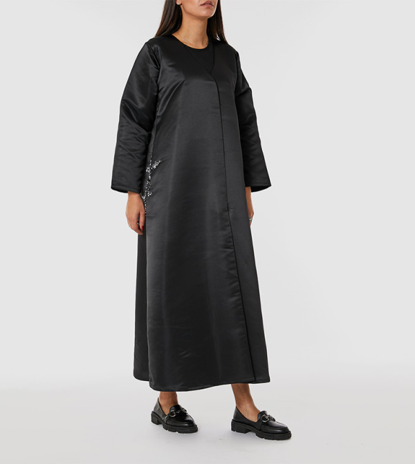 Embellished Long Sleeves Abaya