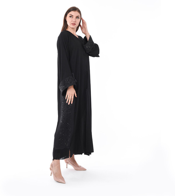 Hand Embroidered Occasional Abaya