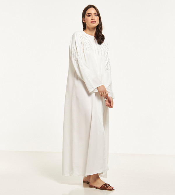 Embellished Abaya with Sheila