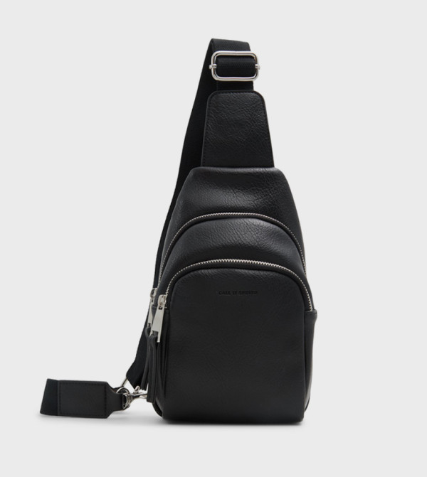 MONTY Textured Crossbody Backpack