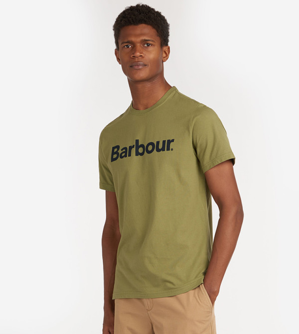 Logo Printed Crew Neck T-Shirt