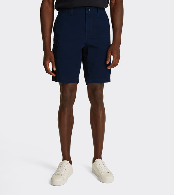 Logo Detail Harlem Cargo Shorts