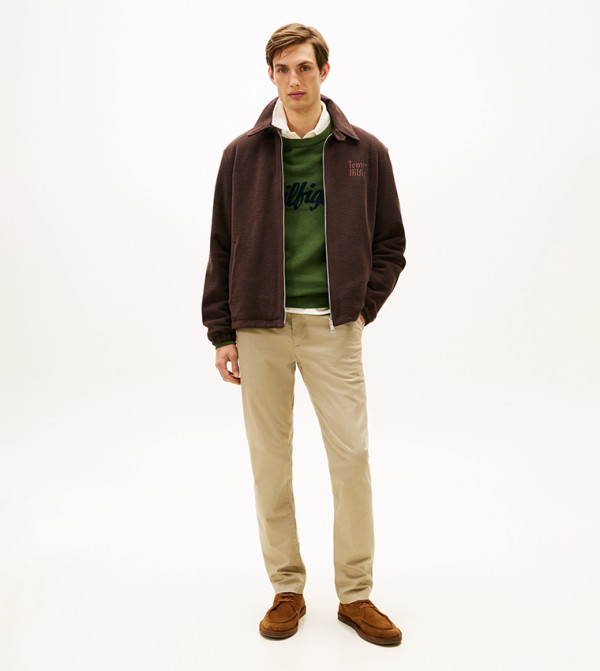 بنطلون ضيق بطبعة