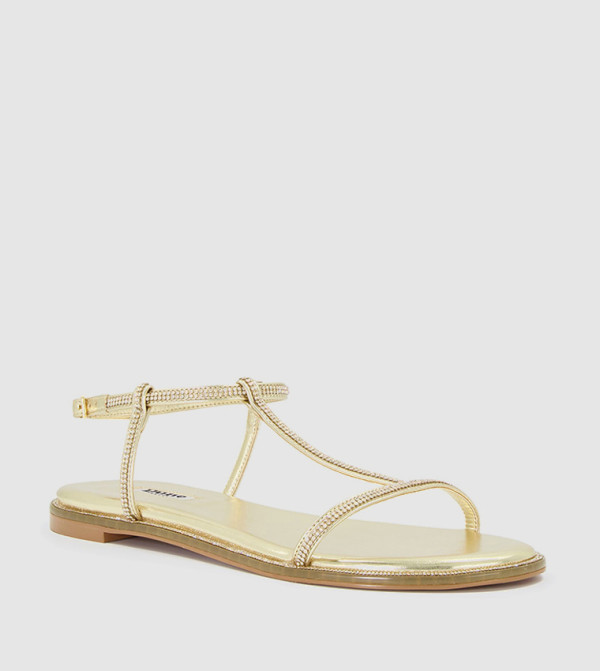 NAÏVE Embellished Flat Sandals