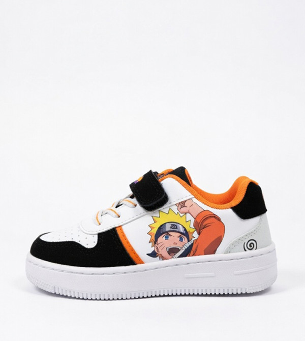 Naruto Printed Velcro Closure Sneakers