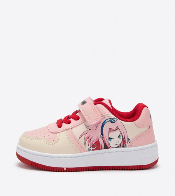 Naruto Printed Velcro Closure Sneakers