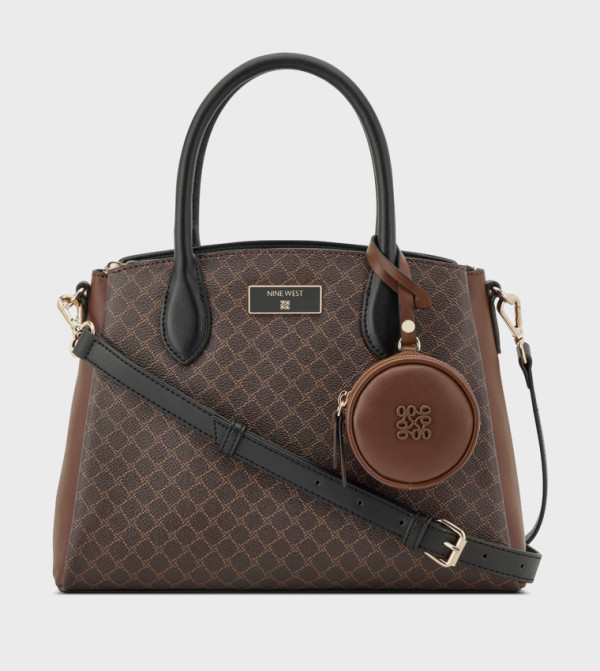 MARY Monogram Patterned Satchel Bag