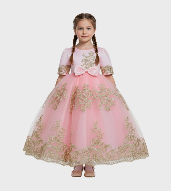 Duchess Bow Detail Party Dress