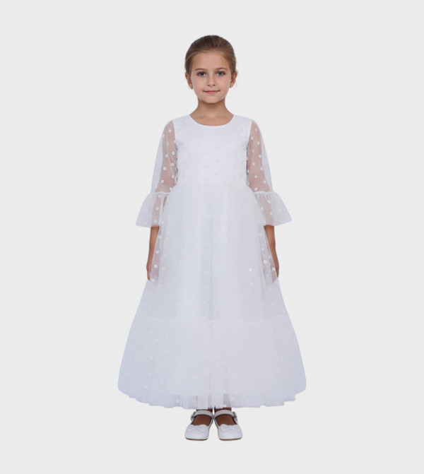 فستان حفلات كم طويل