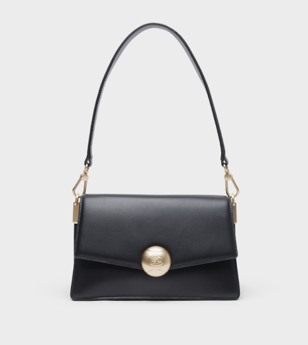 Logo Detail Flap Shoulder Bag