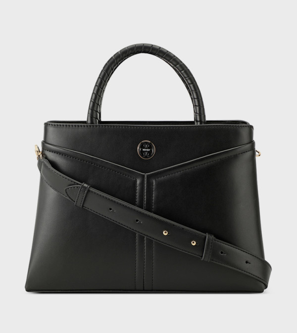 ERINA Logo Detail Satchel Bag