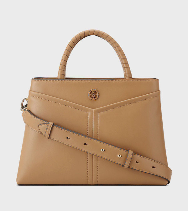 ERINA Logo Detail Satchel Bag