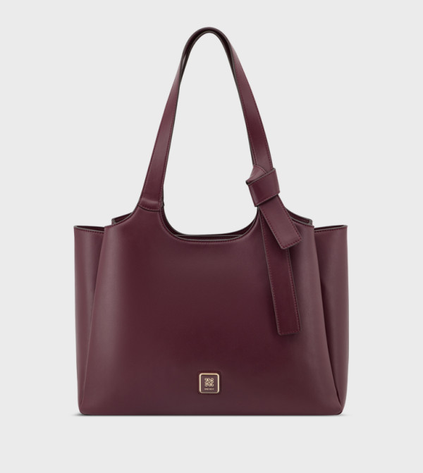 LYRA Textured Shoulder Bag