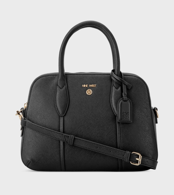 GRADY Textured Satchel Bag
