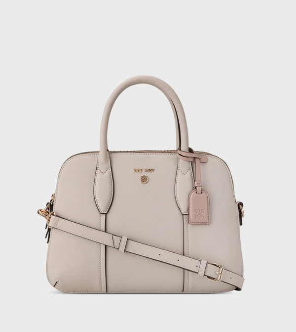 GRADY Textured Satchel Bag