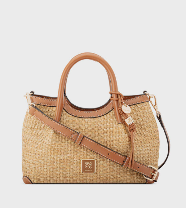 Logo Detail Satchel Bag