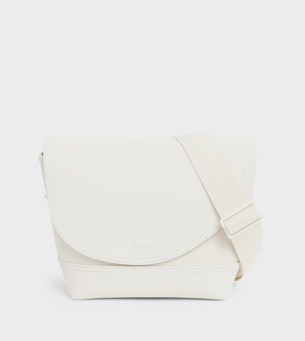 Logo Detail Flap Messenger Bag