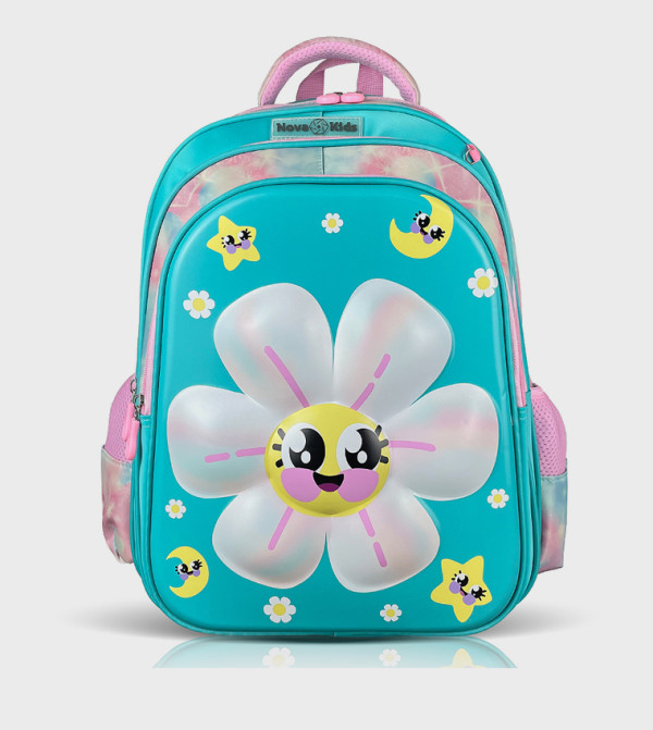 16.5" 3D School Bag - Daisy